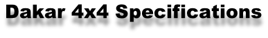 Dakar 4x4 Specifications